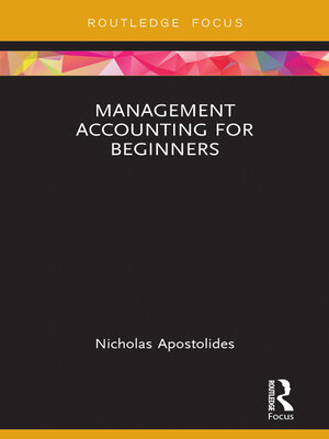 cover image of Management Accounting for Beginners